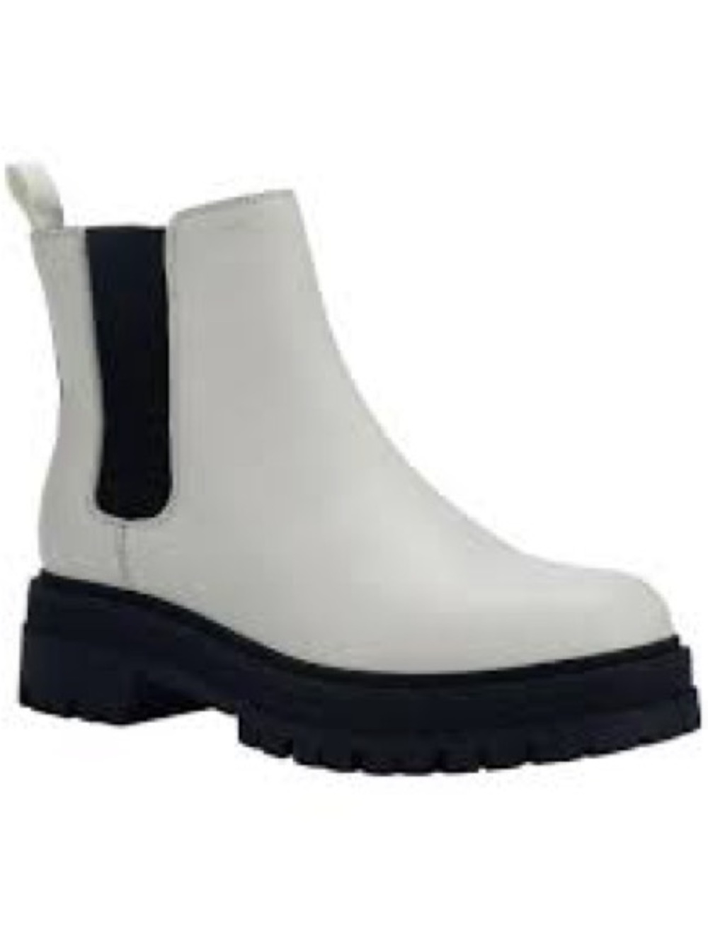 Marc Fisher Womens Pietro Leather Pull On Chelsea Boots - 8.5